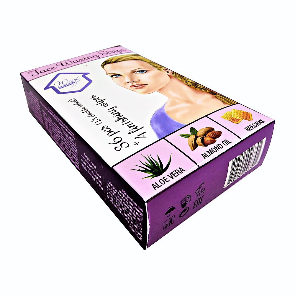Wax at Home Face Soft Wax Strips 36 pcs